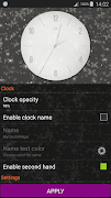 Simple Analog Clock screenshot 6