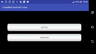 Android Codes Classified ảnh chụp màn hình 5
