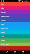 Material Color Palette Poster