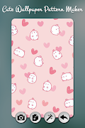 Cute Wallpaper Pattern Maker تصوير الشاشة 1