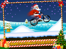 Santa Bike Rider Screenshot 1