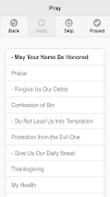 Pray Through Prayer List App screenshot 1