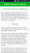 Fiverr - Terms of Service Screenshot 3