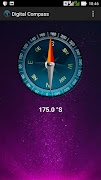 برنامه‌نما Digital Compass عکس از صفحه