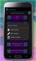 phone contact book 3D- Free Ekran Görüntüsü 1