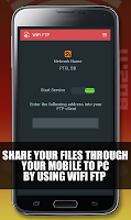 Wifi File  Sharing captura de pantalla 1