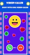 Color Screen Caller : Cool Incoming Call Theme اسکرین شاٹ 1