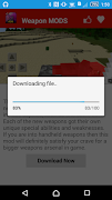 Оружие мод для MCPE` скриншот 7