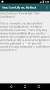 Self Confidence Building Tips ảnh chụp màn hình 4