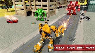 Autobots Robot Car War ảnh chụp màn hình 1