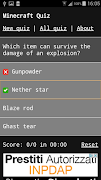 Minecraft Quiz پوسٹر