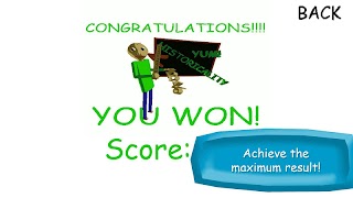 Baldi's Basics Notebook capture d'écran 5