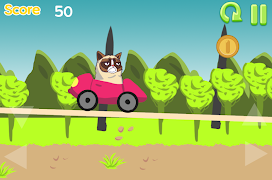 Grumpy Cat Drive ảnh chụp màn hình 3