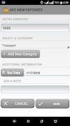 Simple Expense Note screenshot 3