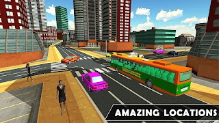 Coach Bus Simulator 3d screenshot 2