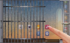 Cárcel Lock Screen Door Patrón captura de pantalla 7