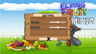 Flying Fruit Ninja ภาพหน้าจอ 1