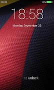 Barcelona Lock Screen اسکرین شاٹ 4