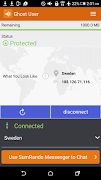 برنامه‌نما SumRando VPN عکس از صفحه
