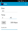 Kbps - Music Quality ảnh chụp màn hình 1