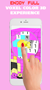 Color Voxels 3D - 3D Color by Number Voxel (2018) capture d'écran 3
