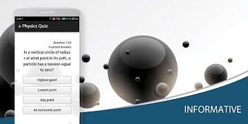 Physics MCQs screenshot 5