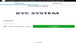 OASIS KYC screenshot 1