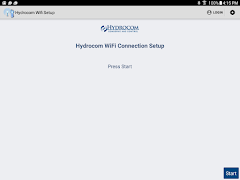 برنامه‌نما Hydrocom WiFi connection setup عکس از صفحه