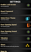 Open Door Lock Screen اسکرین شاٹ 3
