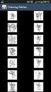 Fairies & Pixie coloring pages screenshot 3