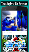 Smurfs Keyboard capture d'écran 3