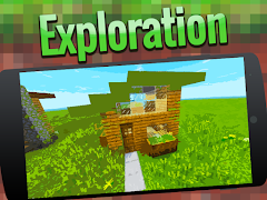 Exploration Game : Build, Craft, Explore & Survive पोस्टर