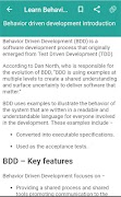 Basic Behavior Driven Development screenshot 1