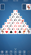 برنامه‌نما Pyramid Solitaire عکس از صفحه