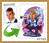 Superhero Chibi Avatar скриншот 4