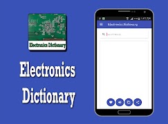 Electronics Dictionary & words پوسٹر