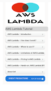 Learn AWS Lambda Tutorials الملصق