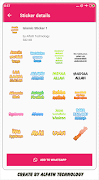 3 Schermata Islamic Sticker for WAStickerApps