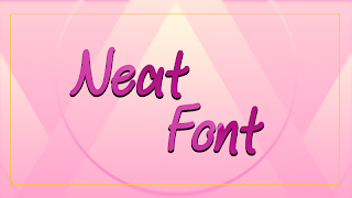 Neat Font Free Style Cartaz