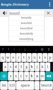 Parboti Bangla Dictionary syot layar 4
