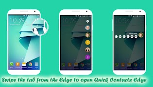 Quick Contact Edge Lite 스크린샷 1