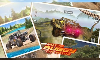 Mountain Car Buggy Hill Climb Free Simulation 2018 captura de pantalla 2