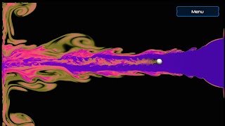 Fluid Simulation Flow Navier Stokes poster