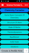 Science Formulas For Physics Chemistry and Biology 截图 4