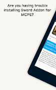 Sword Addon For MCPE 截图 6
