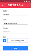Saved.io++ স্ক্রিনশট 1