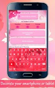 Rose Keyboard Themes syot layar 4