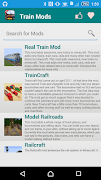 Train Mod For MCPE! 스크린샷 1