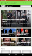 Blaze Web Browser screenshot 1