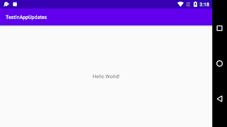 TestInAppUpdates Screenshot 1